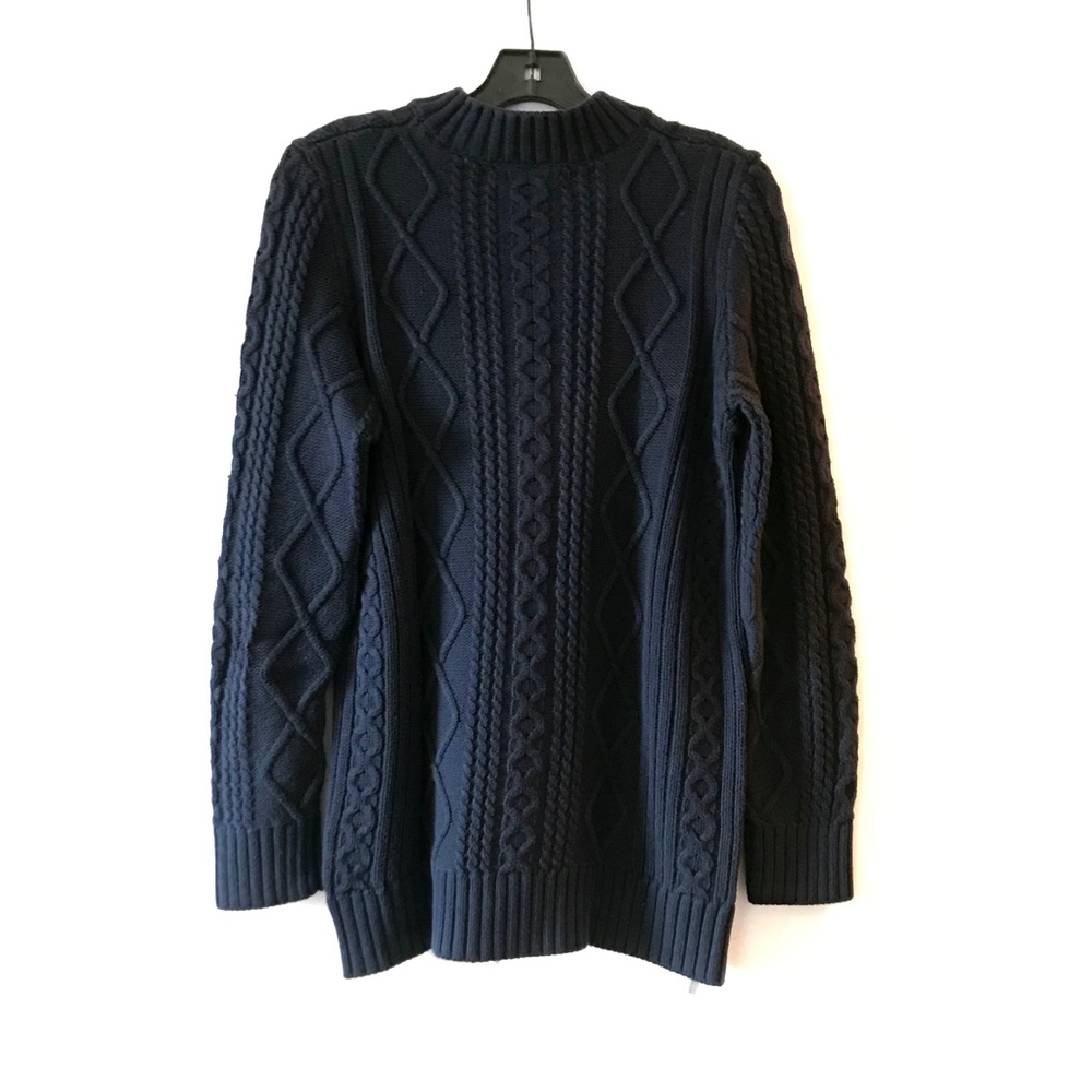 ⚡Cyber Monday Flash Sale⚡ Banana Republic Cable Knit Sweater w Side Zip